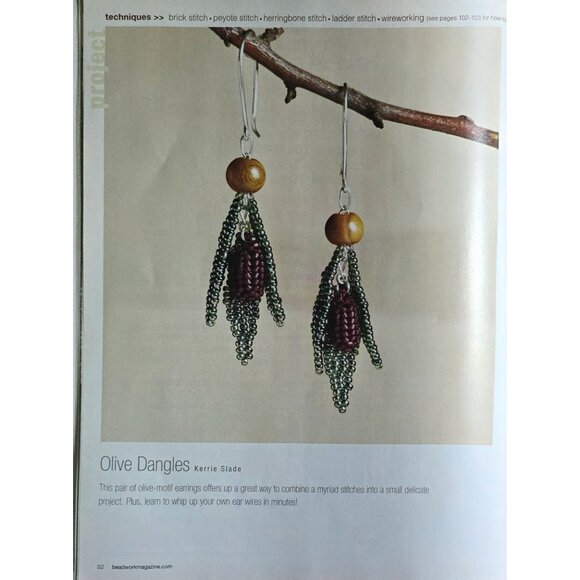 Beadwork Magazine August September 2008 Fall Jewelry Collection - Picture 6 of 15